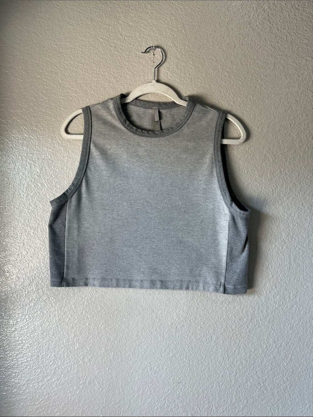 Skims Outdoor Basic Tank Top Heater Gray Plus Sz 3XL Casual Lightweight Chic